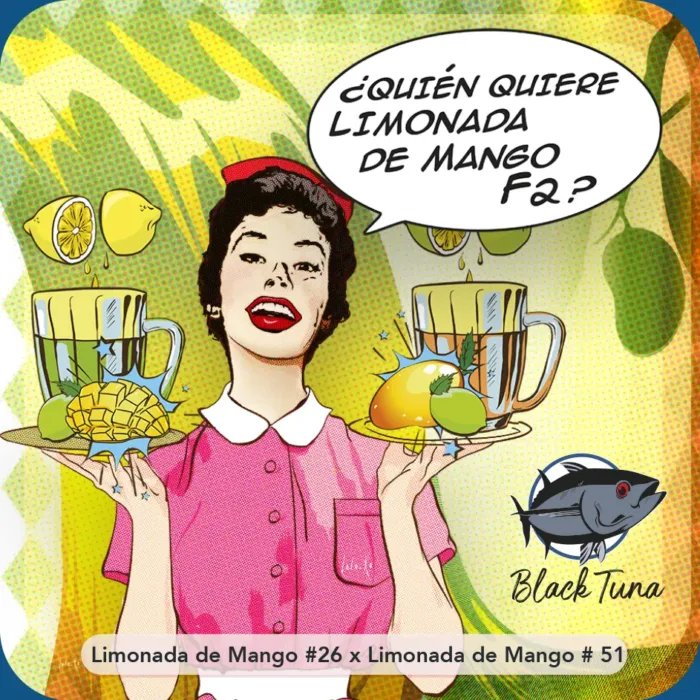 Limonada de mango F2 x5 - BlackTuna